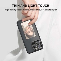 Haute qualité 2024 e encre affichage nouveau bricolage coque de téléphone NFC Smart e-ink écran coque de téléphone pour iPhone13 à 15 avec Reink stone APP