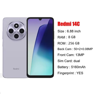 Smartphone Redmi 14C Originale Globale Octa Core Schermo HD da 6,8 Pollici a 120Hz LTE Doppia Fotocamera Tedesca Batteria da 5160 mAh Ricarica Rapida da 18W - Product Image 2
