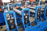Máquina Formadora de Rollos de Techo Metálico Corrugado de Zinc de Larga Duración y Precio Competitivo para Construcción de Granjas y Talleres en Sudáfrica