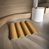 Panneau mural 3D en PVC PS personnalisé, décoration intérieure d'appartement, imperméable, écologique, sans formaldéhyde, design moderne