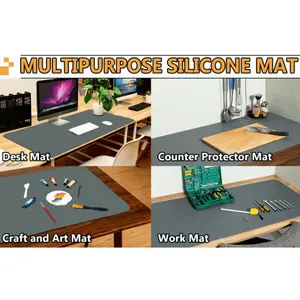 47"x 23.6" Extra Large And Thick Silicone Countertop Mat Multi-scenario Use Kitchen Counter Mat/Craft Pad Baking Mat For Kitchen