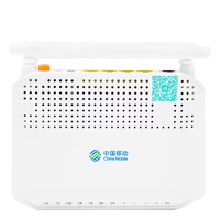 Router WIFI ONU HG6543C4 GPON XPON, bekas 1GE + 3FE + 2.4G WIFI 5Dbi menggunakan FTTH use hhg6821m HG8546M HG6201M