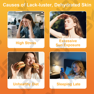 JBY L-<span class=keywords><strong>Glutathione</strong></span> Gluta Glow Sparkle <span class=keywords><strong>Powder</strong></span>, Suplemento Blanqueador de Piel para Adultos, para una Piel Radiante y Luminosa - Product Image 2