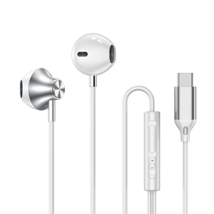 2026-การเชื่อมต่อแบบมีสายที่เสถียร หูฟัง USB-C พร้อมไมโครโฟน คุณภาพการโทรที่คมชัด ชุดหูฟังอินเอียร์ประเภท-C สำหรับการสนทนาด้วยเสียง - Product Image 1