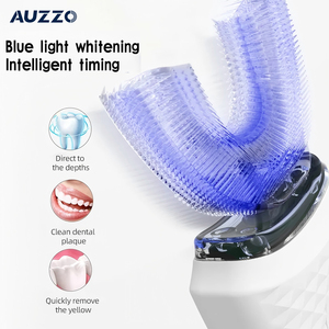Cepillo de Dientes Eléctrico Sónico en Forma de U para Adultos Recargable con Temporizador Automático Blanqueador de Dientes y Cerdas de Silicona - Product Image 5