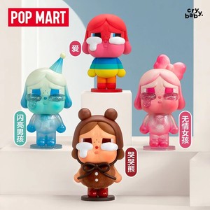 Popmart bong bóng Mart crybaby bay ít nữ cảnh sát hoàng hậu PVC mặt sang trọng bí ẩn Hộp quà tặng - Product Image 5