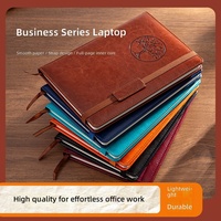 Carnet de notes A5 en cuir souple rétro, de qualité supérieure, pour le bureau et les réunions, avec sangle transfrontalière, personnalisable, idéal comme cadeau d'affaires