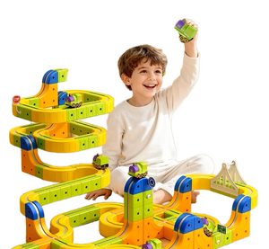 Juguete Educativo de Construcción Magnética de Plástico ABS, Modelo de Vagón de Tren para Niños de <span class=keywords><strong>2</strong></span> a 4 Años, Unisex, Transporte - Product Image 1