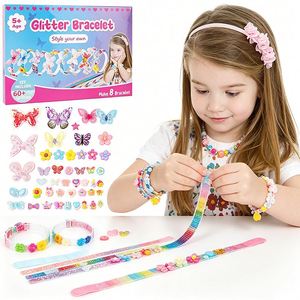 DIY Fashion Hairband Making Kit Teen Girls Plastic Alice Headbands Cartoon Butterfly <b>Bow</b> Craft <b>Gift</b> Supplier Set - Product Image 3
