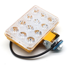 Luz Antiniebla LED 12V 55W 6000Lm 3000K Amarilla para Excavadora Bobcat, Ajuste Universal, Mejora de Rendimiento - Product Image 4