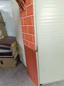 Panel Decorativo Exterior Metálico Tallado en PU, Revestimiento <span class=keywords><strong>de</strong></span> Pared Aislado, Panel <span class=keywords><strong>de</strong></span> Pared Tipo Sándwich para Exteriores, para Casas Contenedor Prefabricadas - Product Image 6