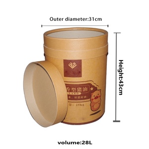 Cubo de Papel de 25 kg con Grasa de Pollo Comestible, con Logotipo Personalizado - Product Image 2