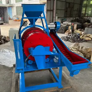 Phòng thí nghiệm thiết bị chế biến khoáng sản 90 kg/giờ Mill đá nhỏ mài bóng Mill máy