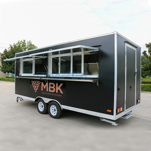 Remolques de servicio de comida móvil hamburguesa completamente equipados Camión de comida Hala - Product Image 1