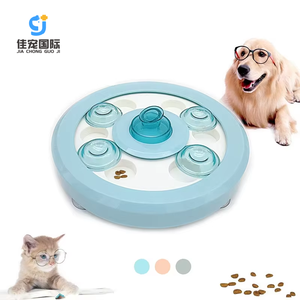 Dispositivos de Entrenamiento para Mascotas de Alta Calidad, Platos de Comida Lenta Interactivos de Nailon y Plástico para Perros y Gatos, Juguetes Divertidos y Bonitos Anti-Asfixia - Product Image 1