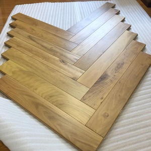 <span class=keywords><strong>Parquet</strong></span> <span class=keywords><strong>en</strong></span> teck massif chinois de qualité AB, huilé UV, à chevrons, avec système de clic, pour intérieurs élégants - Product Image 2