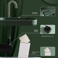 Distributeur d'eau automatique pour animaux de compagnie de 1,5 L en gros avec filtre Fontaine à eau pour chat Accessoires pour chat