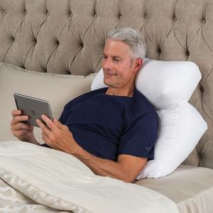 Coussins de fonction de soutien du bas du dos <span class=keywords><strong>pour</strong></span> <span class=keywords><strong>regarder</strong></span> <span class=keywords><strong>la</strong></span> télévision, lire, dormir, oreiller à rabat <span class=keywords><strong>pour</strong></span> s'asseoir <span class=keywords><strong>au</strong></span> <span class=keywords><strong>lit</strong></span> - Product Image 6