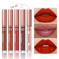 RONGZE OEM ODM Rouge à lèvres liquide mat 18 couleurs Imperméable Anti-bavure Non transférable Longue durée Haute pigmentation Gloss à lèvres personnalisé