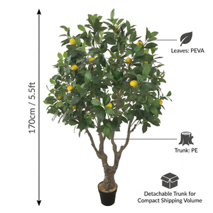 <span class=keywords><strong>Venta</strong></span> Directa <span class=keywords><strong>de</strong></span> Fábrica, Árbol <span class=keywords><strong>de</strong></span> Limón Artificial, Plantas <span class=keywords><strong>de</strong></span> Limón Artificiales para Decoración <span class=keywords><strong>de</strong></span> Hogar, Oficina, Jardín y Centro Comercial - Product Image 3