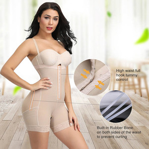 HEXIN Compresión cómoda Barriga Perder peso Tallas grandes <span class=keywords><strong>Mujeres</strong></span> Adelgazamiento Fajas de <span class=keywords><strong>cuerpo</strong></span> completo - Product Image 5