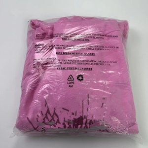 Kaus Hoodie kualitas terbaik OG kaus merah muda Web Sweatshirt tebal bulu 450G dengan benar disisipkan tas kemasan transparan - Product Image 1