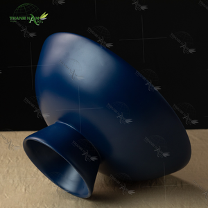 Bamboo Display <b>Bowl</b> for Table - Large Decorative Pedestal <b>Bowl</b> for Kitchen Counter, Dining Table, and Home Decor - Product Image 3