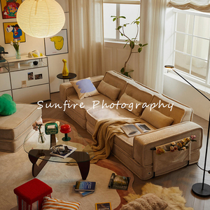 เมมโมรี่โฟมความหนาแน่นสูงเฟอร์นิเจอร์ปรับแต่งได้สำหรับพื้นที่ขนาดเล็กที่เป็นมิตรกับอพาร์ทเมนต์ - Product Image 2