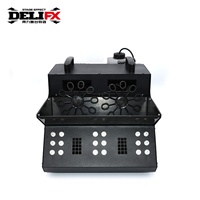 DELIFX brillant et éblouissant bulle liquide et fumée huile fumée rempli Machine à bulles 18 pièces LED sortie 1500W Smog Bubble Maker pour la fête