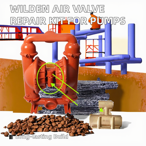 <span class=keywords><strong>Wilden</strong></span> ปั๊มไดอะแฟรมนิวเมติกแคลมป์เหล็กหล่อแบบ <span class=keywords><strong>P4</strong></span>สำหรับปั๊มน้ำเสีย - Product Image 2