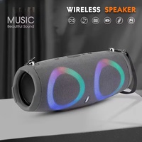 Altavoz Profesional para Fiestas con Subwoofer, Bluetooth 5.3, Emparejamiento TWS, Luces LED RGB, Sonido Envolvente 360°, Ideal para Fiestas Junto a la Piscina