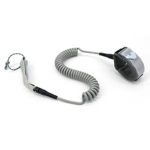 Haute qualité <span class=keywords><strong>Surf</strong></span> sécurité jambe corde Double pivotant planche de <span class=keywords><strong>surf</strong></span> laisse Kayak laisse recyclé Sup bobine laisse pour pagayer et surfer - Product Image 2