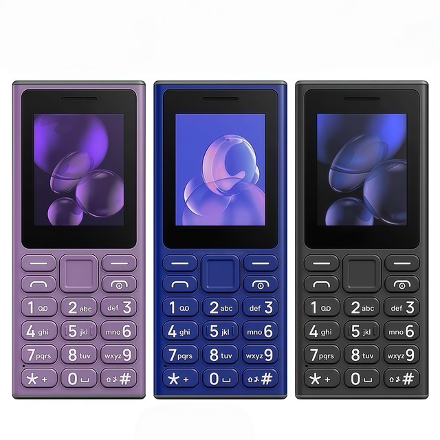 Wholesale 105 2024 2G Bar Feature Phone 105 2G Dual SIM 1000mAh Unlocked Keypad Phone Cellphone Compact Durable Mobile Cellphone