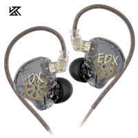 Headphone KZ EDX Lite Baru, Wired, Hifi Bass, Peredam Kebisingan, Dynamic In-ear, Earphone Sport Gaming Musik