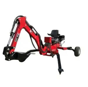 360 Rotation Mini ATV Towable Backhoe Digger Excavator