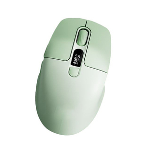 2.4g वायरलेस डुअल मोड मिनी माउस स्क्रीन डिस्प्ले यूएसबी इंटरफेस पावर चार्जिंग लैपटॉप ऑफिस के लिए साइलेंट गेमिंग-यूनिवर्सल माउस - Product Image 1