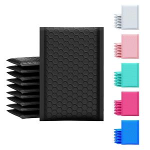 Sobres de Envío Negros Impermeables con Burbujas, Sobres con Burbujas Autosellables, Suministros de Embalaje para Pequeñas Empresas, Bolsas de Correo Acolchadas - Product Image 1