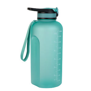 Bouteille d'eau motivante avec marqueur de temps, grande bouteille d'eau de <span class=keywords><strong>2</strong></span> <span class=keywords><strong>litres</strong></span> avec poignée anti-fuite, gourdes de sport de 74 oz pour les boissons - Product Image 2