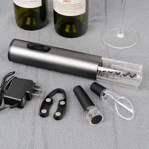 SUNWAY Kit de preservador de vinho a vácuo elétrico Amz Best-seller para 2024 Conjuntos de Presentes Abridor de vinho