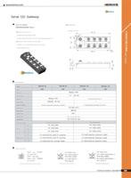 Gateway Ethernet HEINXS I/O Modbus TCP, Clase de Protección IP67, 12-24VDC, Automatización Industrial, Detección y Reconocimiento