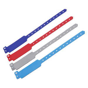 Großhandel Promotion Aktivität Günstige Artikel Einweg Vinyl VIP Event Armband Armbänder - Product Image 4