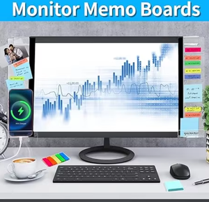 Acrylic Monitor Memo Board <b>Phone</b> Stand Whiteboard Custom Size Clear Message Holder for <b>Office</b> School - Product Image 5