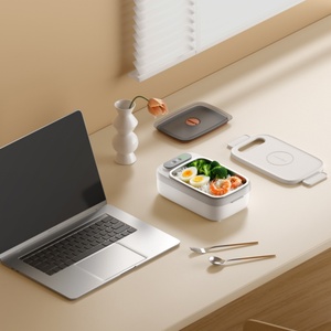Boîte à lunch électrique portable rechargeable personnalisée 2025 de 1 L avec affichage numérique LED en acier inoxydable, puissance 40 W, pour voiture et usage domestique - Product Image 2