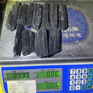 Kindfull Crystal Rough Stone Healing Pretty Black Tourmaline <span class=keywords><strong>Piedra</strong></span> cruda para Decoración - Product Image 6