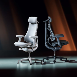 Silla de Oficina Giratoria Eléctrica Ajustable de Aleación de Aluminio con Ergonomía Dinámica <span class=keywords><strong>Omni</strong></span> de LiberNovo, Silla de Juego con Respaldo Alto - Product Image 1