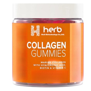 Gummies de collagène multi-vitamines à marque privée OEM/ODM pour la beauté des cheveux, de la peau et des ongles, soutien anti-rides pour adultes - Product Image 1