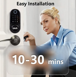 Dễ dàng cài đặt tuya Thông Minh Kỹ thuật số Khóa chốt cửa không thấm nước tương thích cerradura Khóa vân tay với lòng bàn tay tĩnh mạch thông minh khóa cửa - Product Image 6