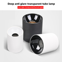 Plafonnier LED encastré en aluminium 30W IP65, moderne, anti-éblouissement, orientable, faisceau 36°, montage en surface, 220V