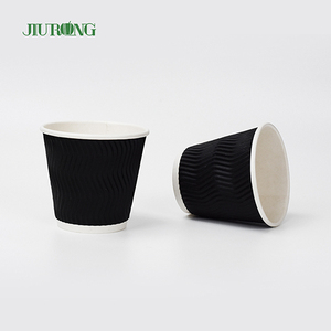 Bicchieri di Carta Isolati a Doppia Parete in Diverse Misure, Bicchieri Usa e Getta Personalizzati per Caffè e Feste - Product Image 5