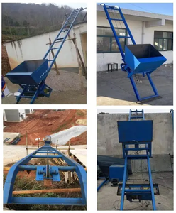 Şantiye için paslanmaz çelik mobil dikey kova asansörü Tilt konveyör - Product Image 6